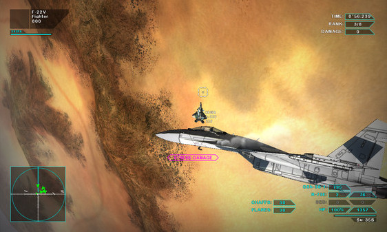 Игра Vector Thrust, скриншот