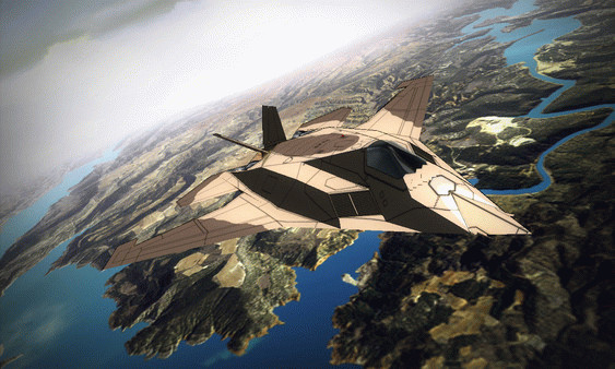 Игра Vector Thrust, скриншот