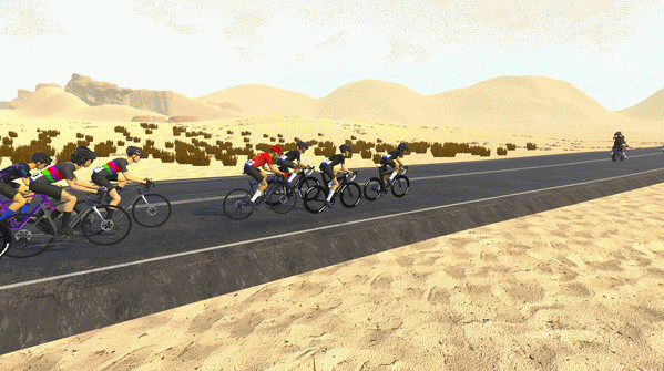 Игра Velo Pro Racer, скриншот