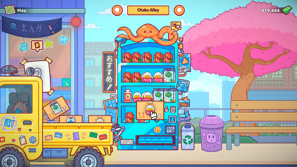 Игра Vending Machine Co., скриншот