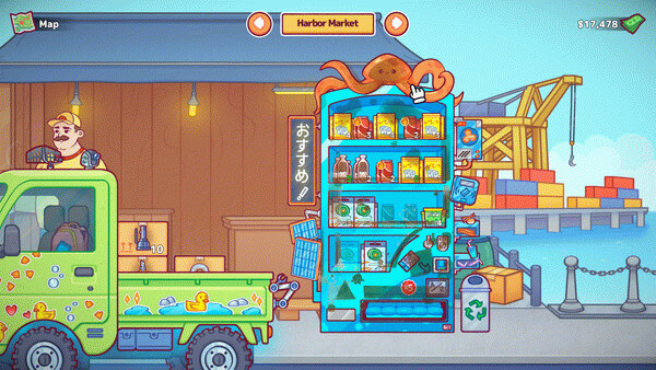 Игра Vending Machine Co., скриншот