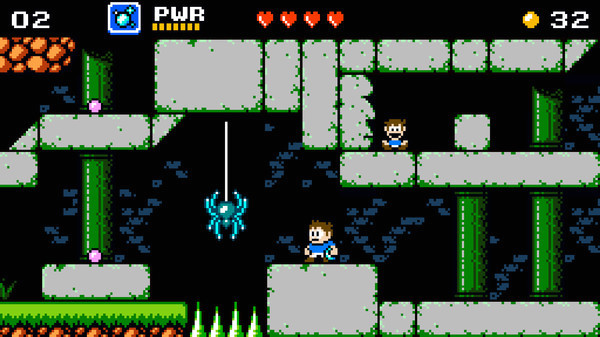 Игра Venture Kid, скриншот