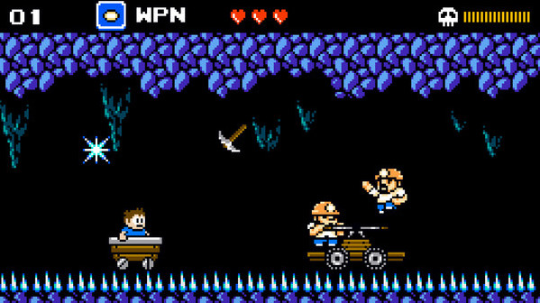 Игра Venture Kid, скриншот