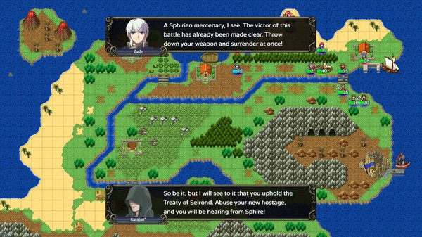 Игра Vestaria Saga II: The Sacred Sword of Silvanister, скриншот