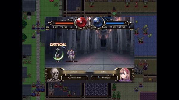 Игра Vestaria Saga II: The Sacred Sword of Silvanister, скриншот
