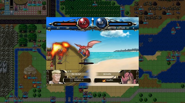 Игра Vestaria Saga II: The Sacred Sword of Silvanister, скриншот