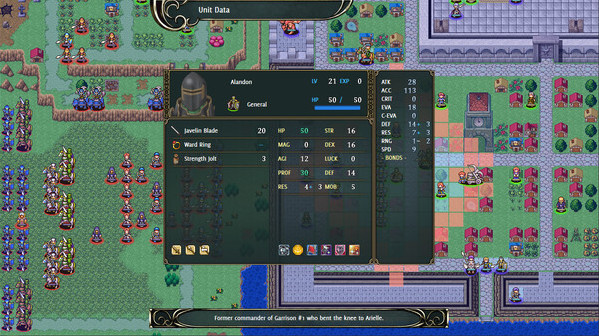 Игра Vestaria Saga II: The Sacred Sword of Silvanister, скриншот