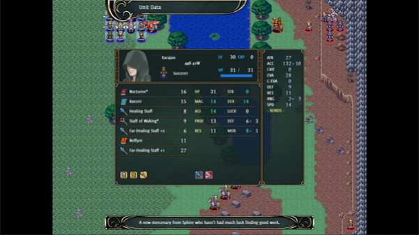 Игра Vestaria Saga II: The Sacred Sword of Silvanister, скриншот