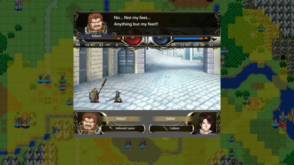 Игра Vestaria Saga II: The Sacred Sword of Silvanister, скриншот