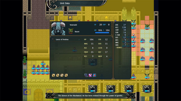 Игра Vestaria Saga II: The Sacred Sword of Silvanister, скриншот