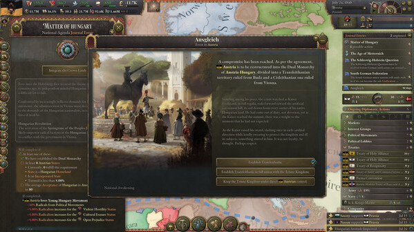 Игра Victoria 3: National Awakening Immersion Pack, скриншот