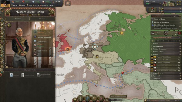 Игра Victoria 3: National Awakening Immersion Pack, скриншот