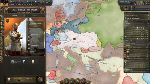 Игра Victoria 3: National Awakening Immersion Pack, скриншот