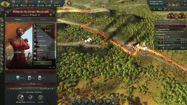 Игра Victoria 3, скриншот