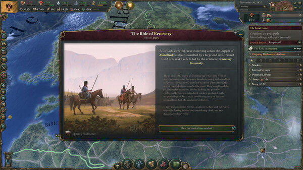 Игра Victoria 3: Sphere of Influence, скриншот