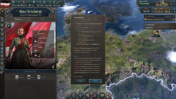 Игра Victoria 3: Voice of the People, скриншот