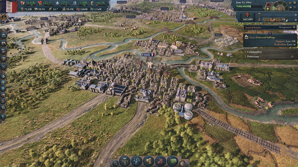 Игра Victoria 3: Voice of the People, скриншот