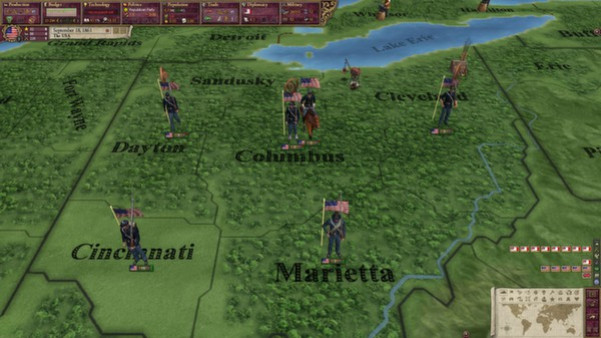 Игра Victoria II: A House Divided - American Civil War Spritepack, скриншот