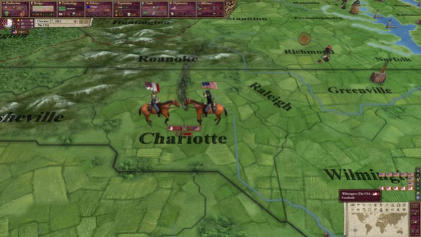 Игра Victoria II: A House Divided - American Civil War Spritepack, скриншот