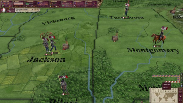 Игра Victoria II: A House Divided - American Civil War Spritepack, скриншот