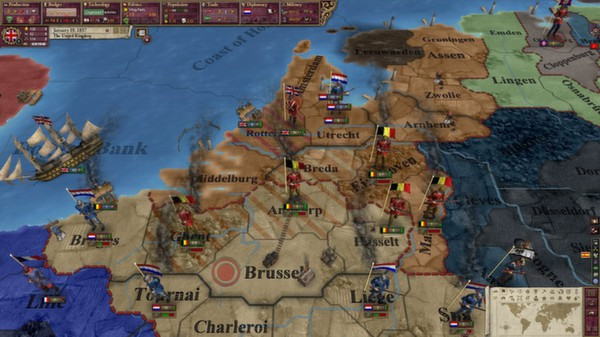 Игра Victoria II: Heart of Darkness, скриншот