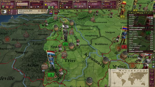 Игра Victoria II: Interwar Artillery Sprite Pack, скриншот