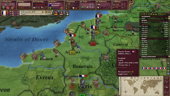 Игра Victoria II: Interwar Artillery Sprite Pack, скриншот