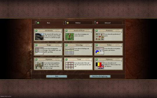 Игра Victoria II, скриншот
