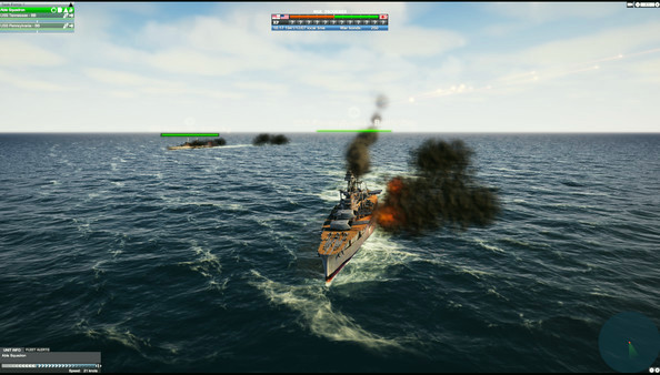 Игра Victory At Sea Pacific, скриншот