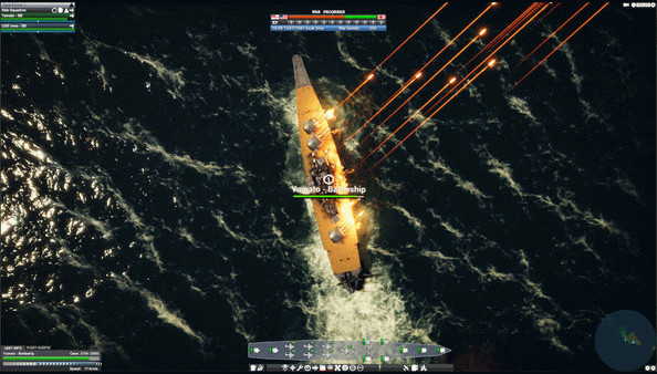 Игра Victory At Sea Pacific, скриншот