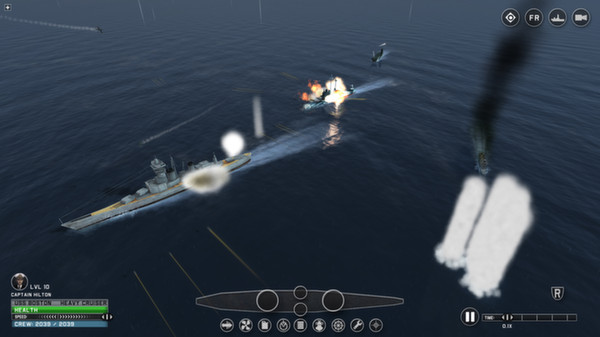 Игра Victory At Sea, скриншот