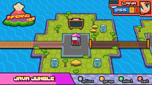 Игра Victory Heat Rally, скриншот
