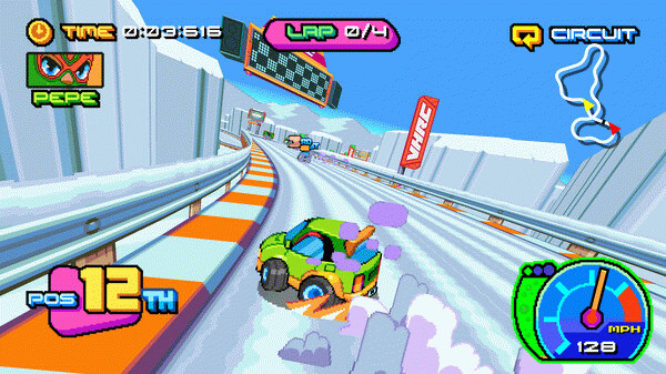 Игра Victory Heat Rally, скриншот