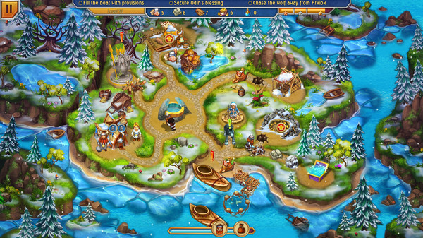 Игра Viking Brothers 6, скриншот