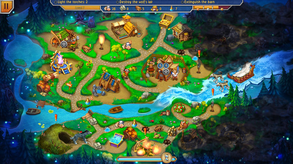 Игра Viking Brothers 6, скриншот