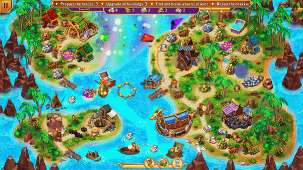 Игра Viking Heroes 3, скриншот