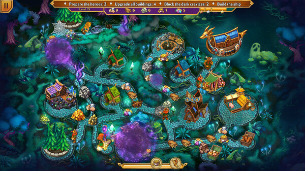 Игра Viking Heroes 4, скриншот