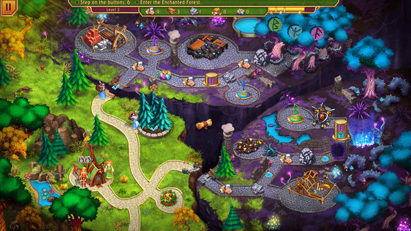 Игра Viking Sisters, скриншот