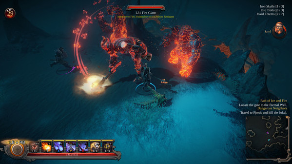 Игра Vikings - Wolves of Midgard, скриншот