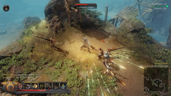 Игра Vikings - Wolves of Midgard, скриншот