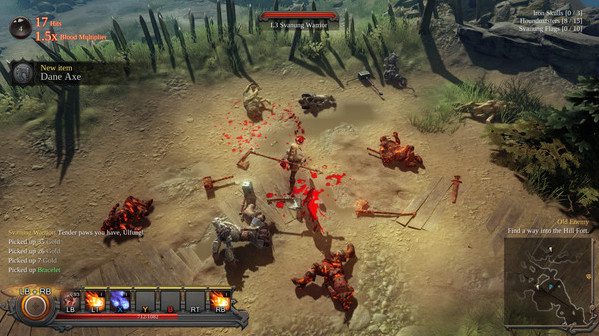 Игра Vikings - Wolves of Midgard, скриншот
