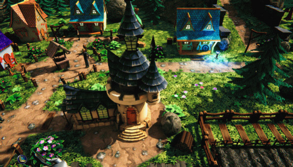 Игра Village and The Witch, скриншот
