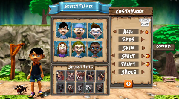 Игра Village and The Witch, скриншот