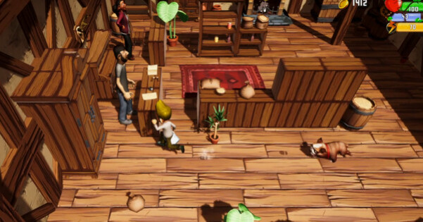 Игра Village and The Witch, скриншот