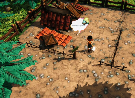 Игра Village and The Witch, скриншот