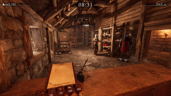Игра Village Merchant, скриншот