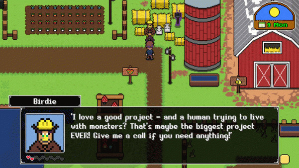 Игра Village Monsters, скриншот