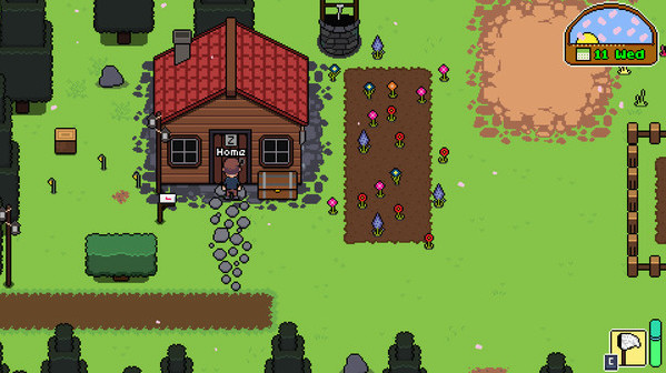Игра Village Monsters, скриншот