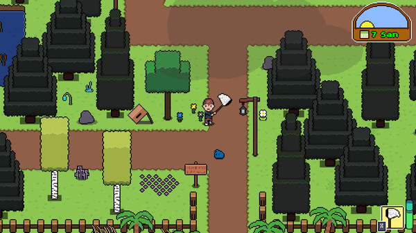 Игра Village Monsters, скриншот