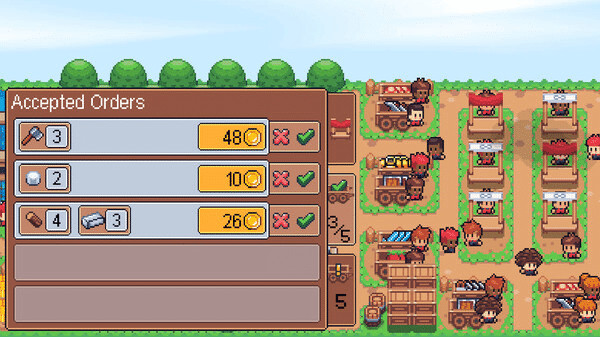 Игра Village Tale, скриншот